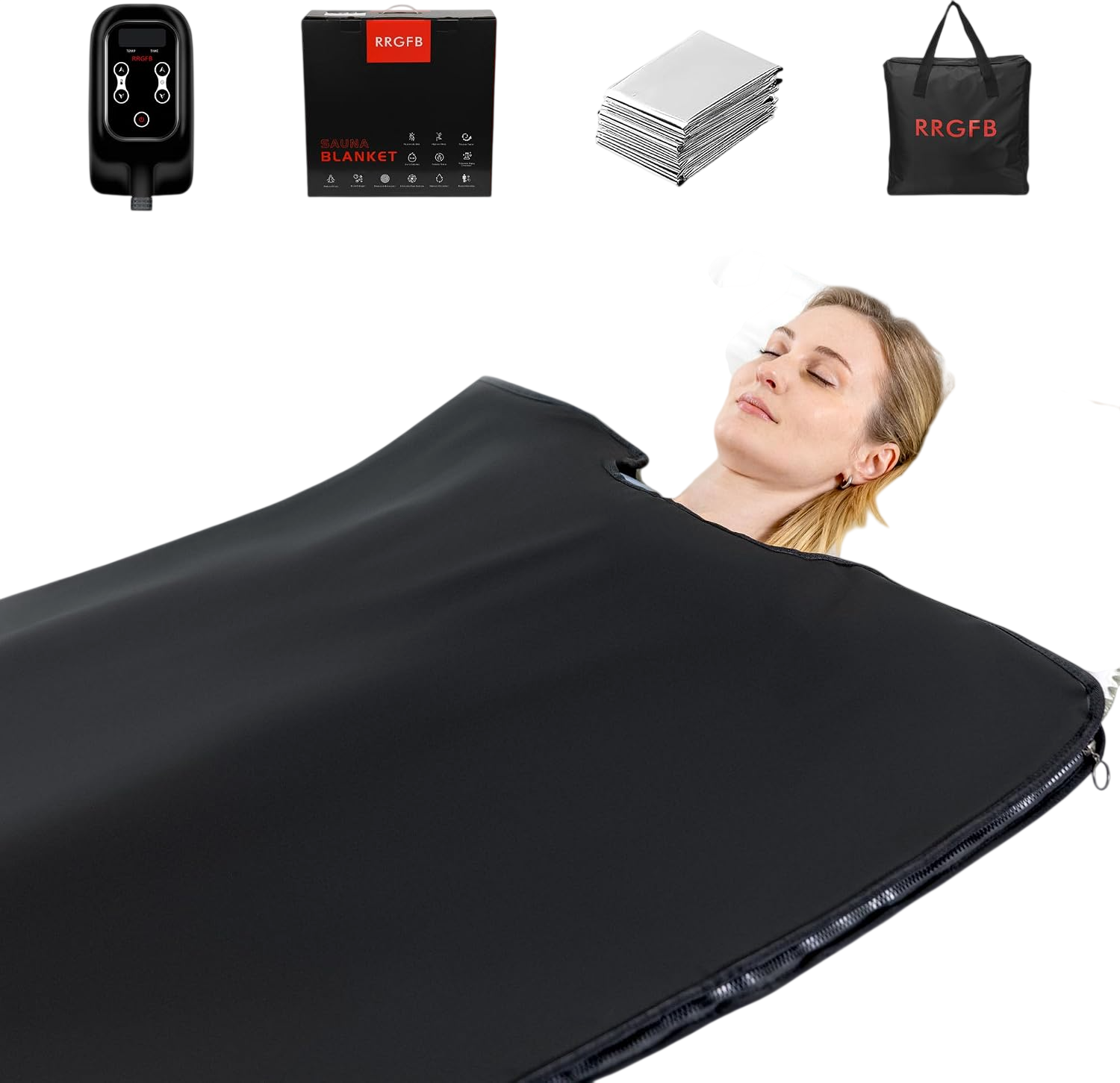 Portable Infrared Sauna Blanket by Heat Healer 