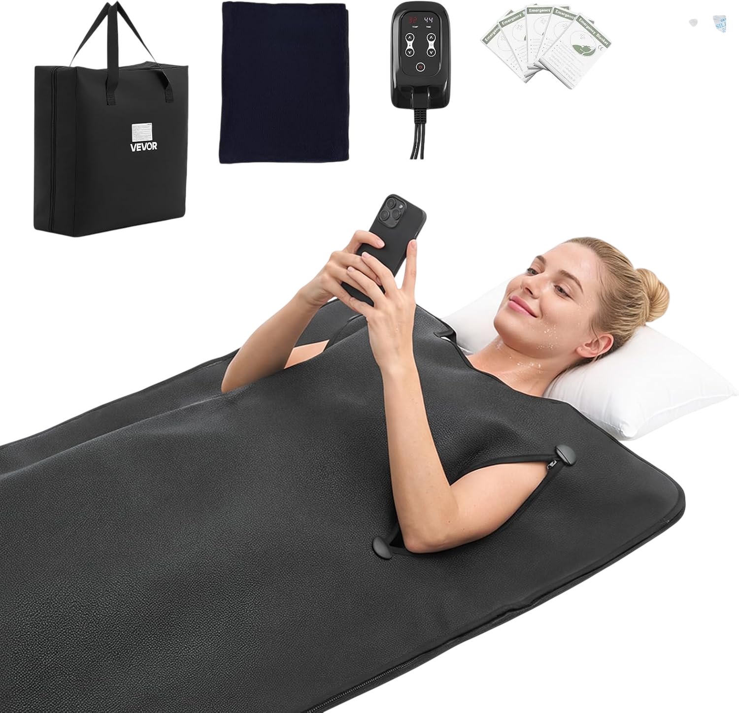 Infrared Sauna Blanket with Armholes